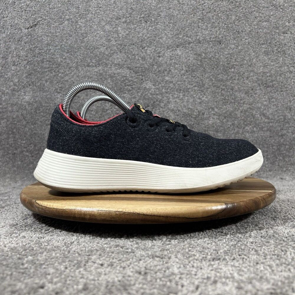 Allbirds Wool Runner 2 WR2 Women’s Size 9 Black Athletic Running Shoes Used